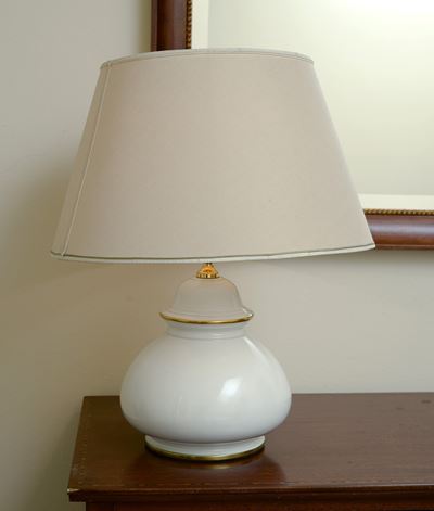 Lampada da Tavolo in Porcellana