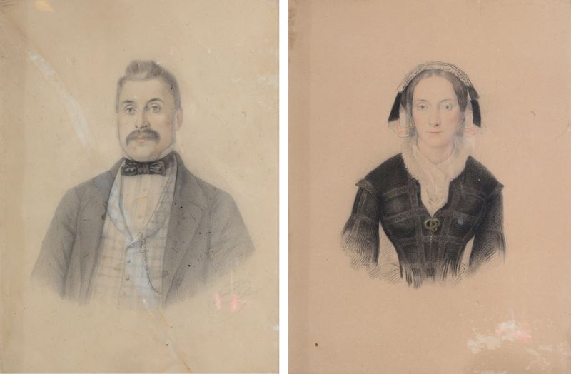 Giulio Marchetti - Coppia di Disegni