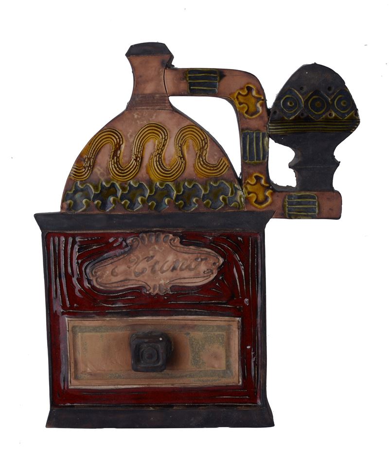 Federigo Fabbrini, Placca Decorativa in Ceramica