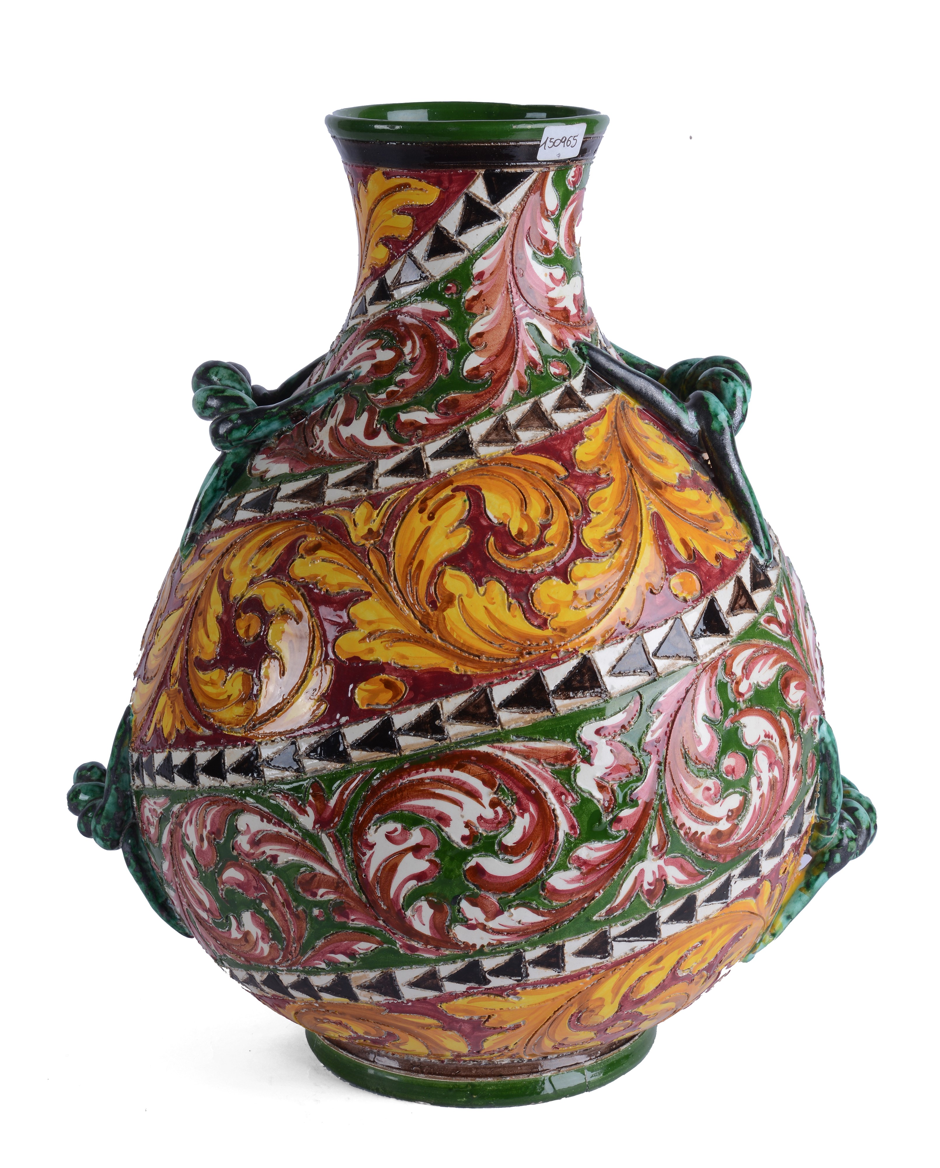 Ugo Zaccagnini e Famiglia, Vaso in Ceramica