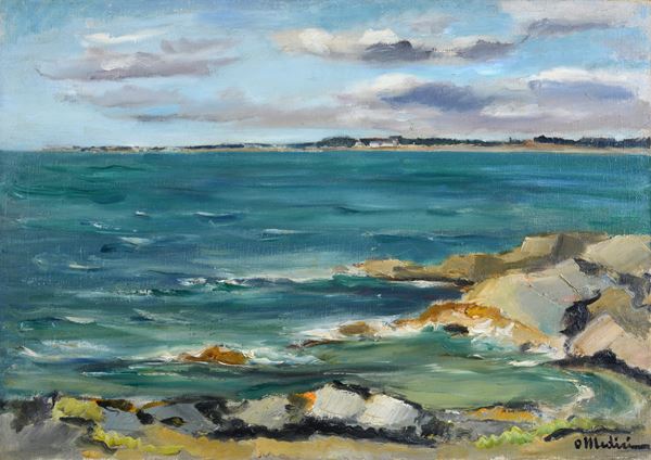 Osvaldo Medici Del Vascello - Marina a Finisterre