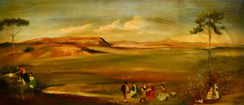 Agostino Muratori - Paesaggio con Figure