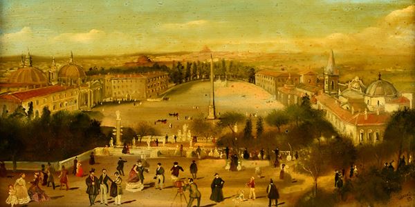 Agostino Muratori - Piazza del Popolo