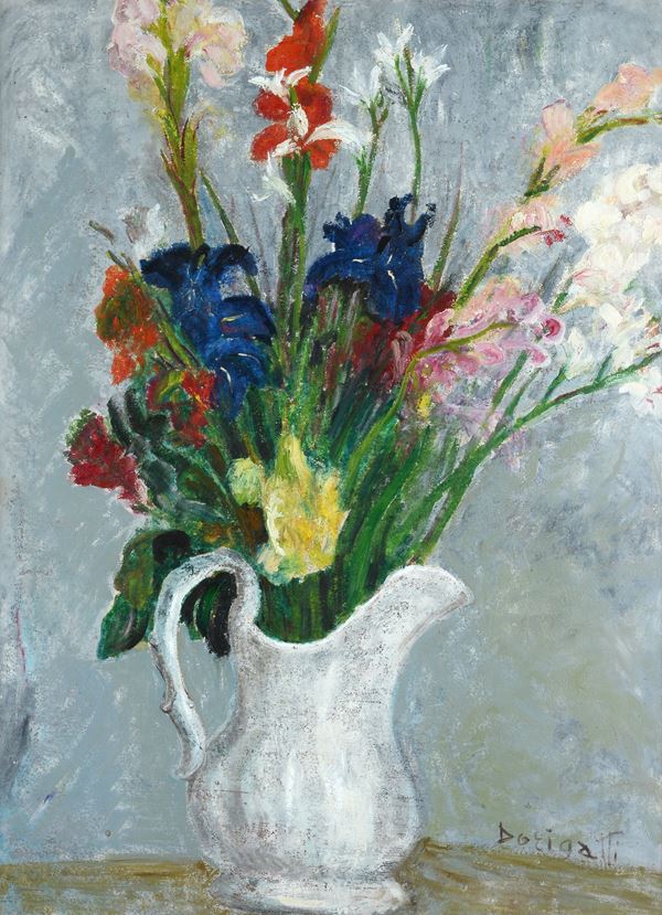 Renato  Dorigatti - Vaso di fiori
