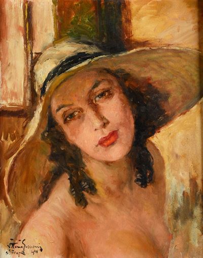 Signora con Cappello
