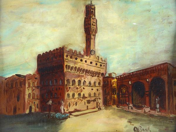 Anonimo, XX sec. - Piazza Signoria