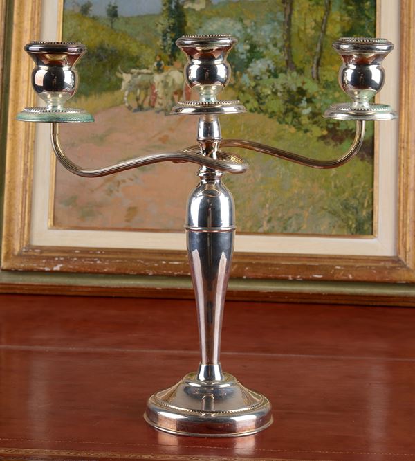 Candelabro in argento