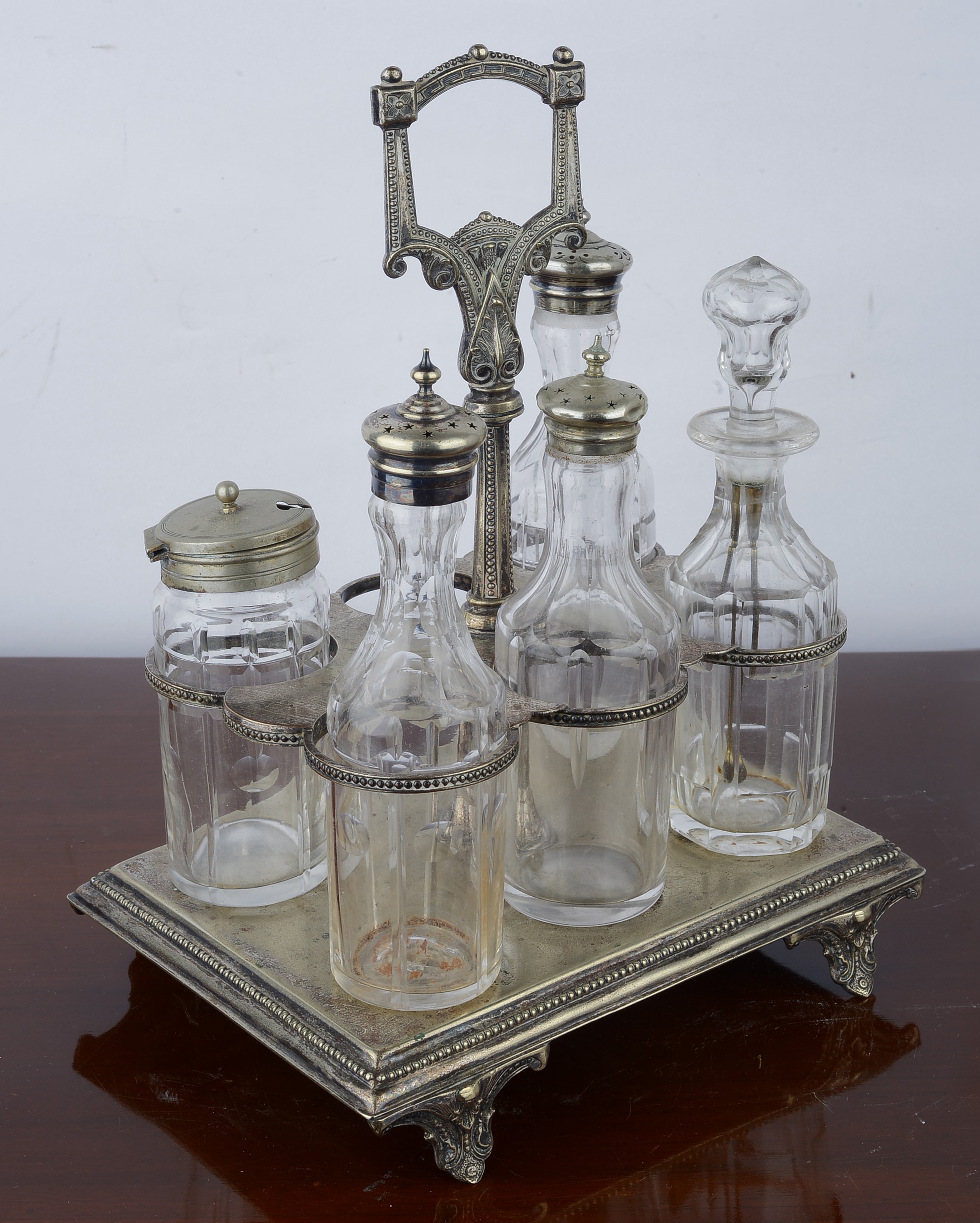 Cruet in Metallo Argentato