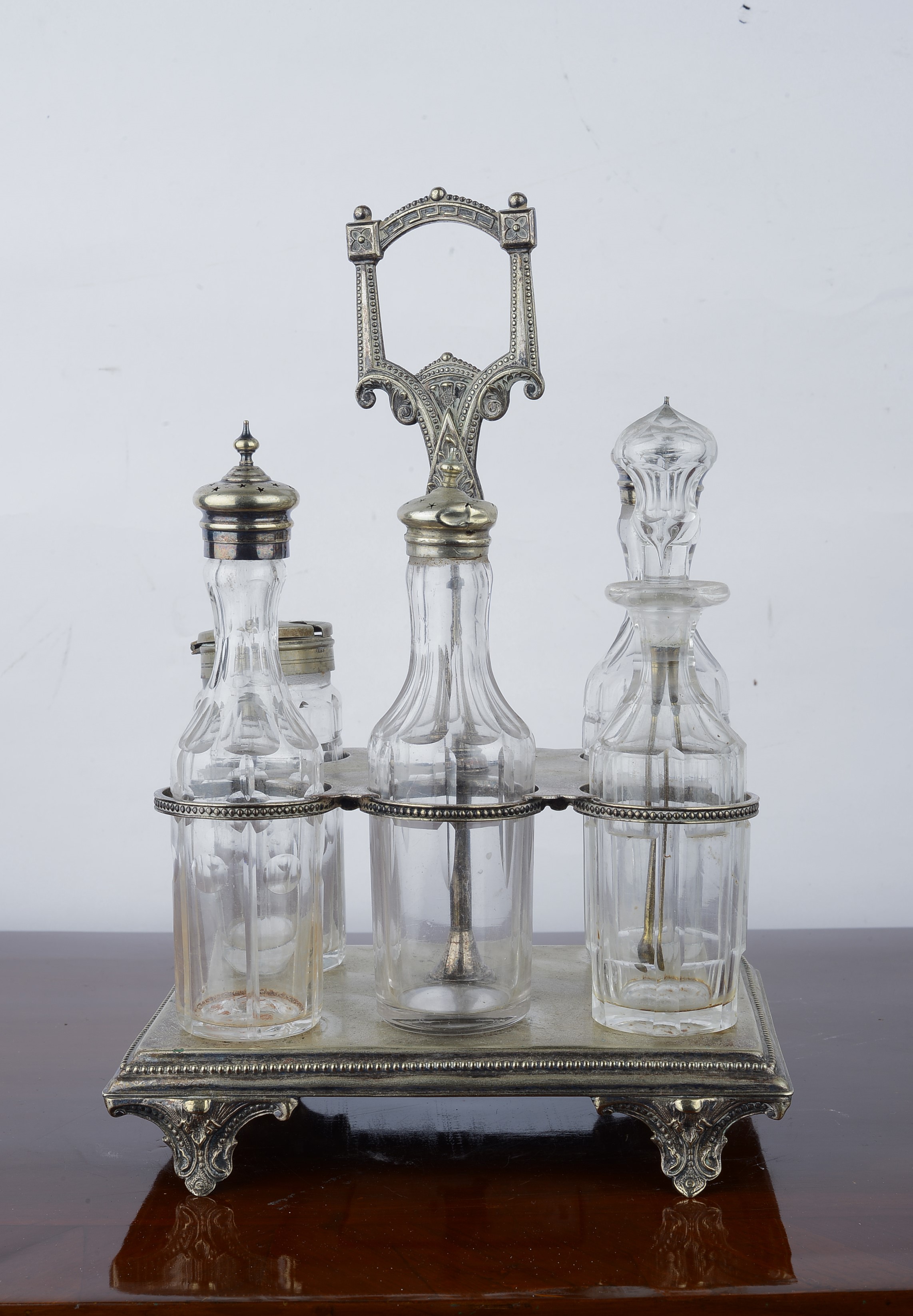 Cruet in Metallo Argentato