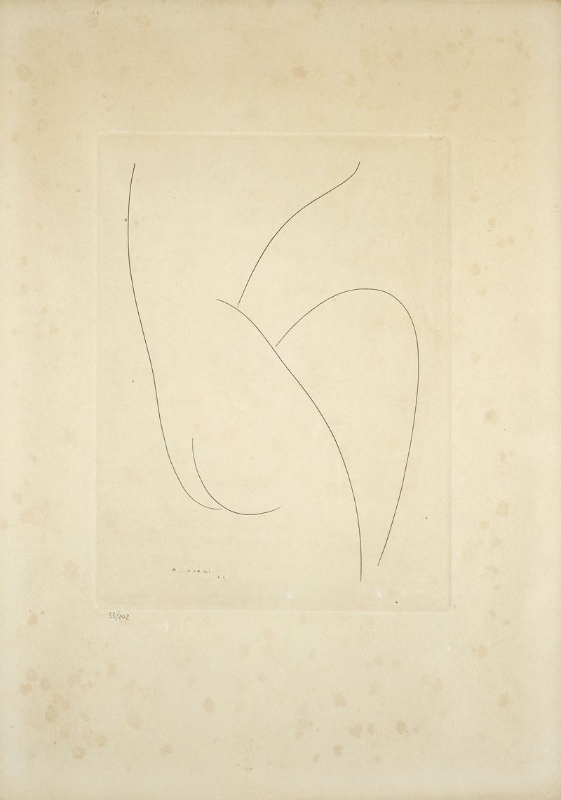 Alberto Viani - Nudo