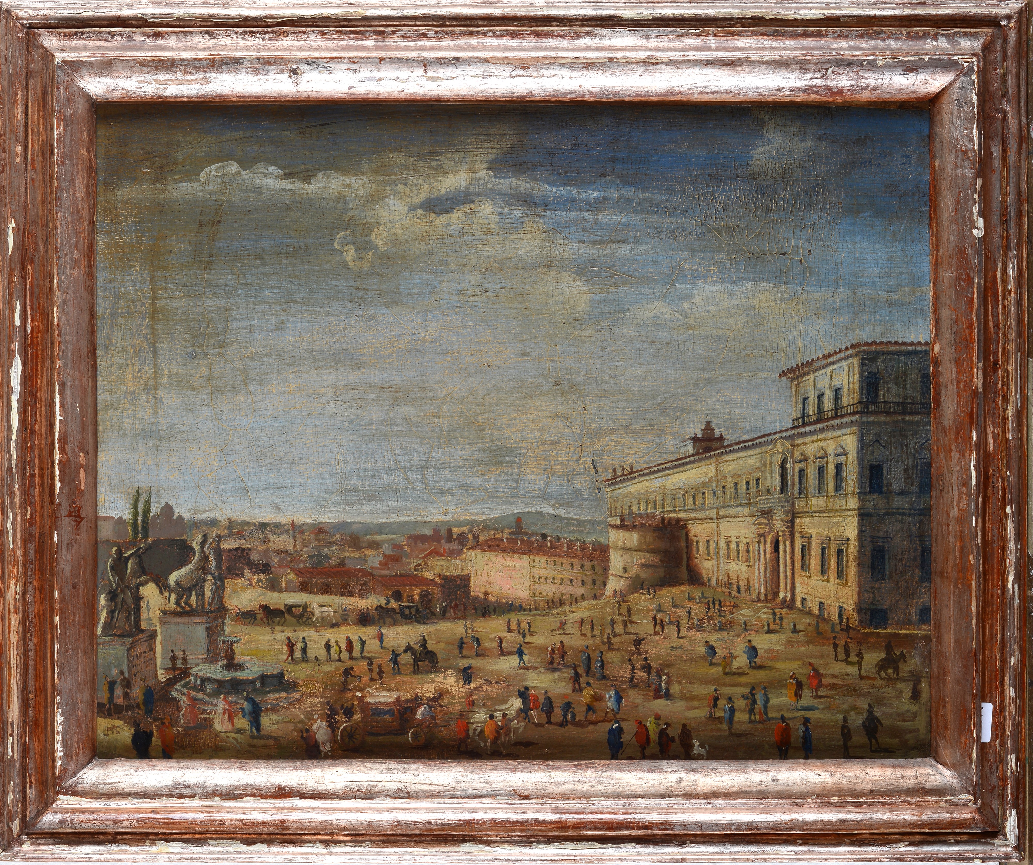 Anonimo, Inizi XIX Sec. - Veduta del Quirinale