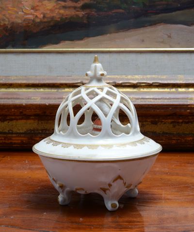 Pouff da Cipria in Porcellana, Rosenthal