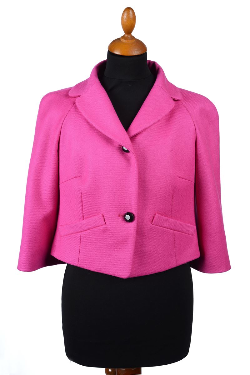 Giacchino in lana fucsia
