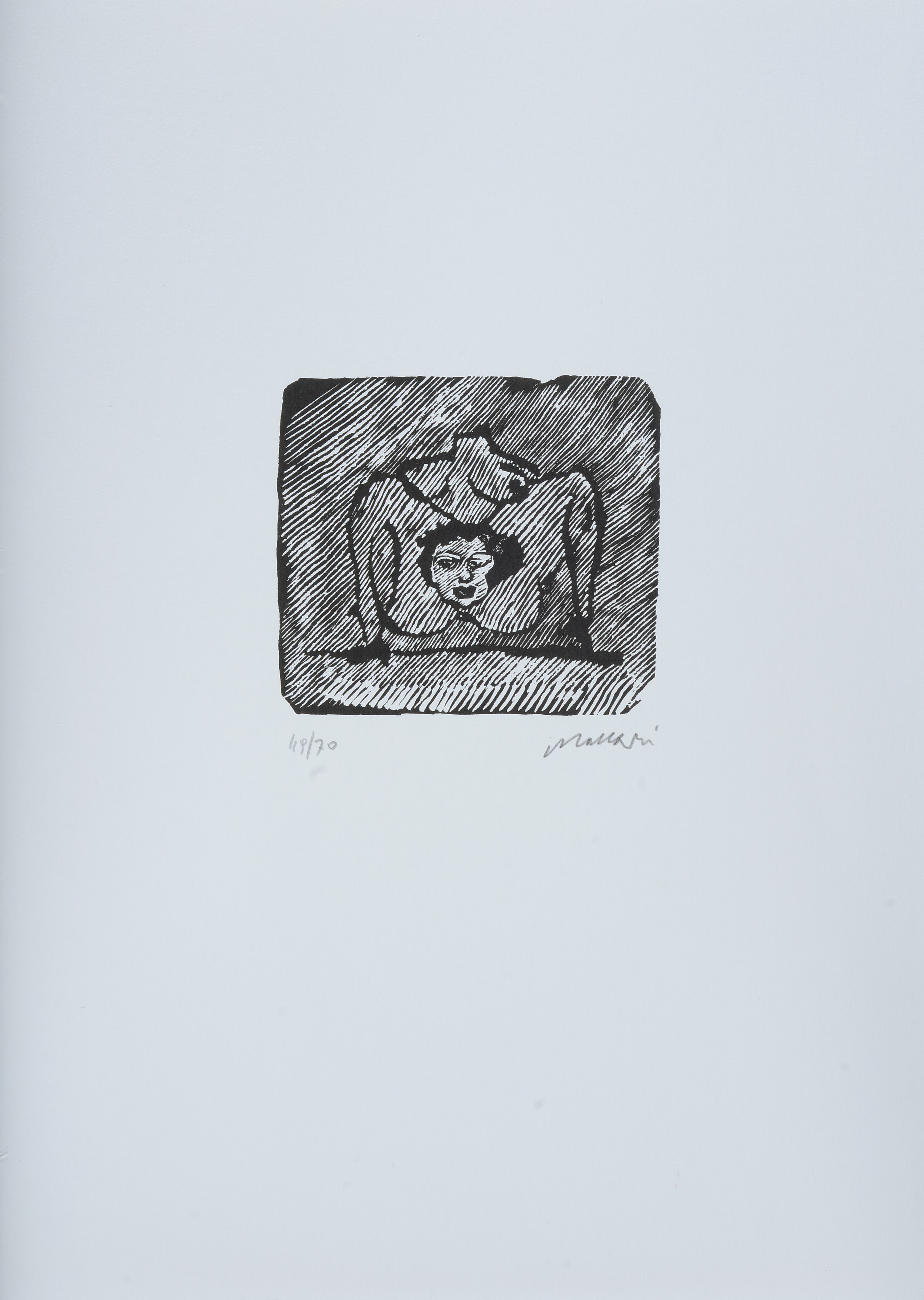 Mino Maccari - Tre Xilografie