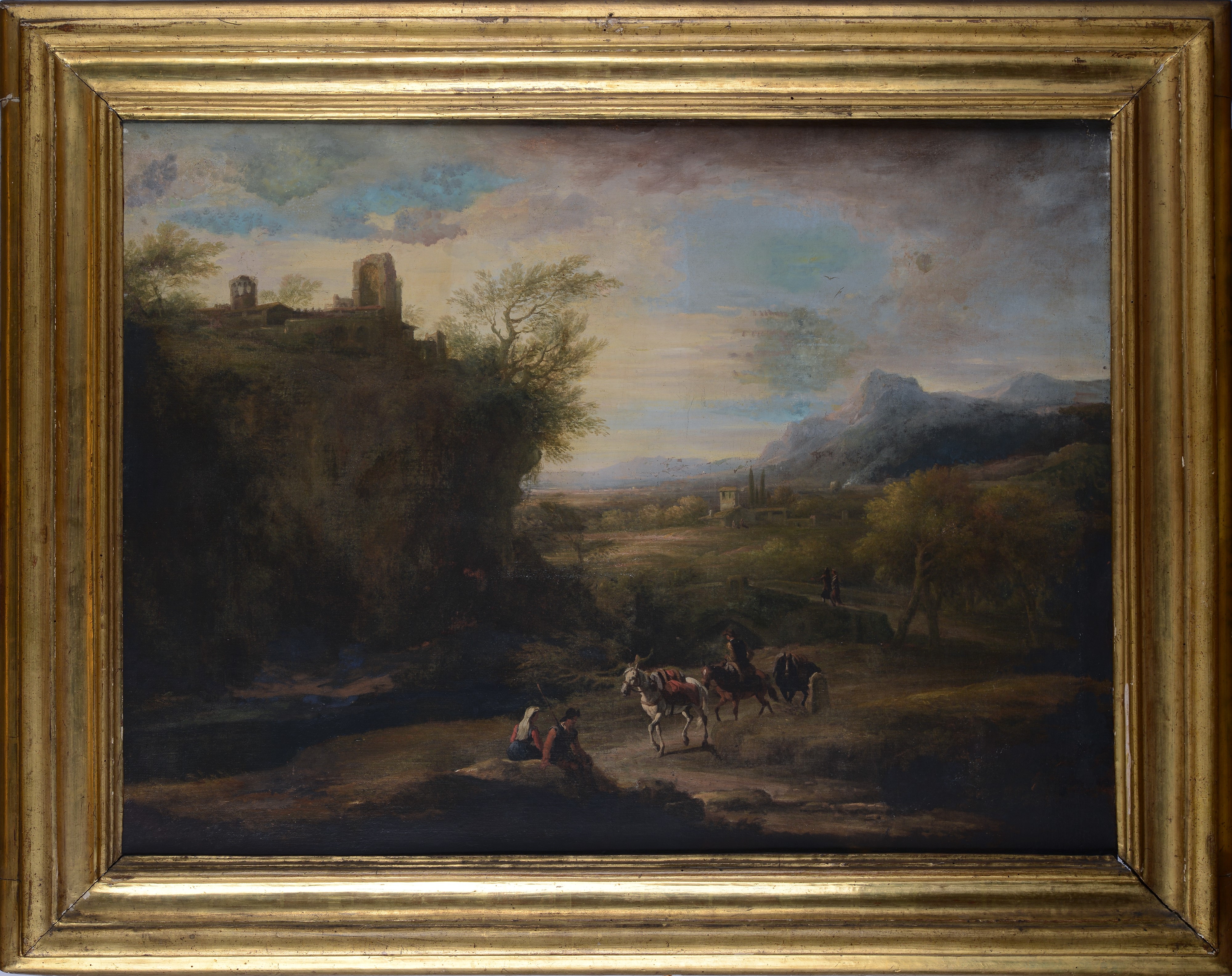 Paesaggio con figure