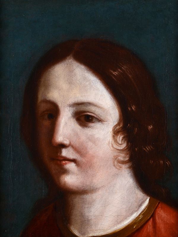 Scuola Emiliana, XVII sec. - Volto di Gesù fanciullo