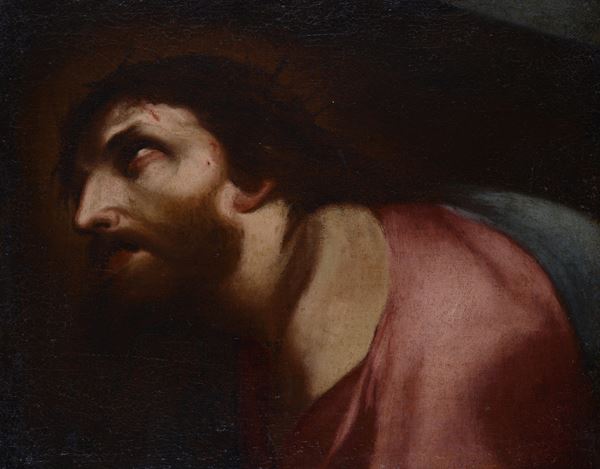 Scuola Romana, XVII - XVIII sec. - Cristo portacroce