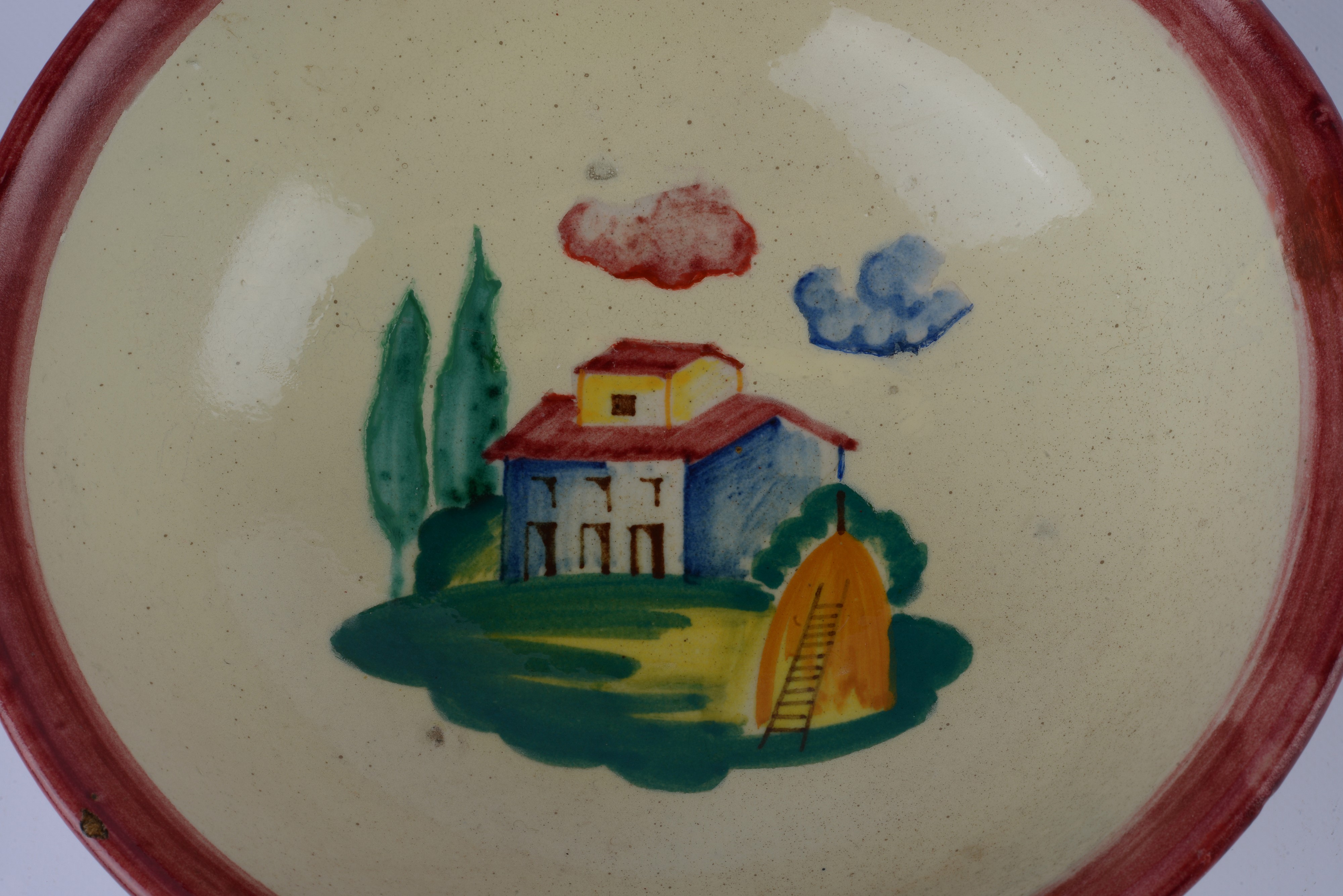 Centrotavola in Ceramica, Ics Vietri