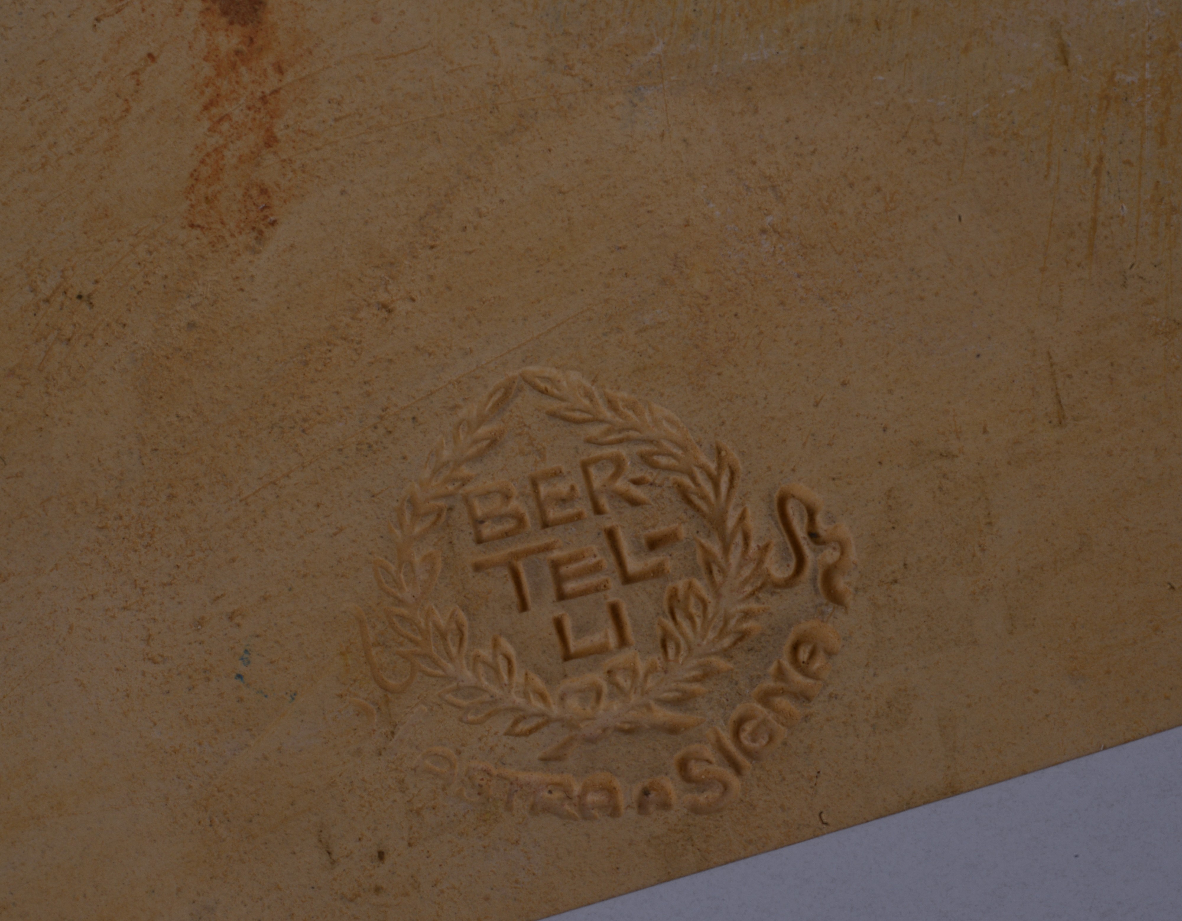 Scatola in Terracotta, Bertelli per Manifattura di Signa