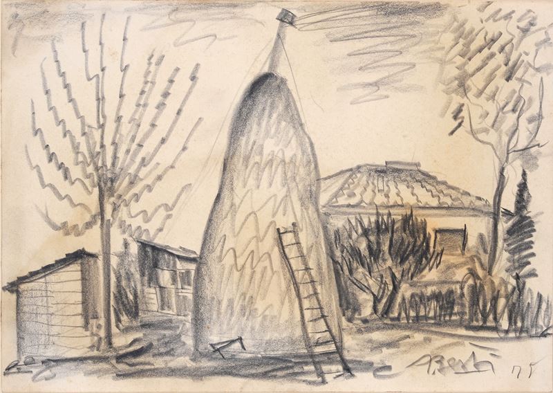 Antonio Berti - Covone in Campagna