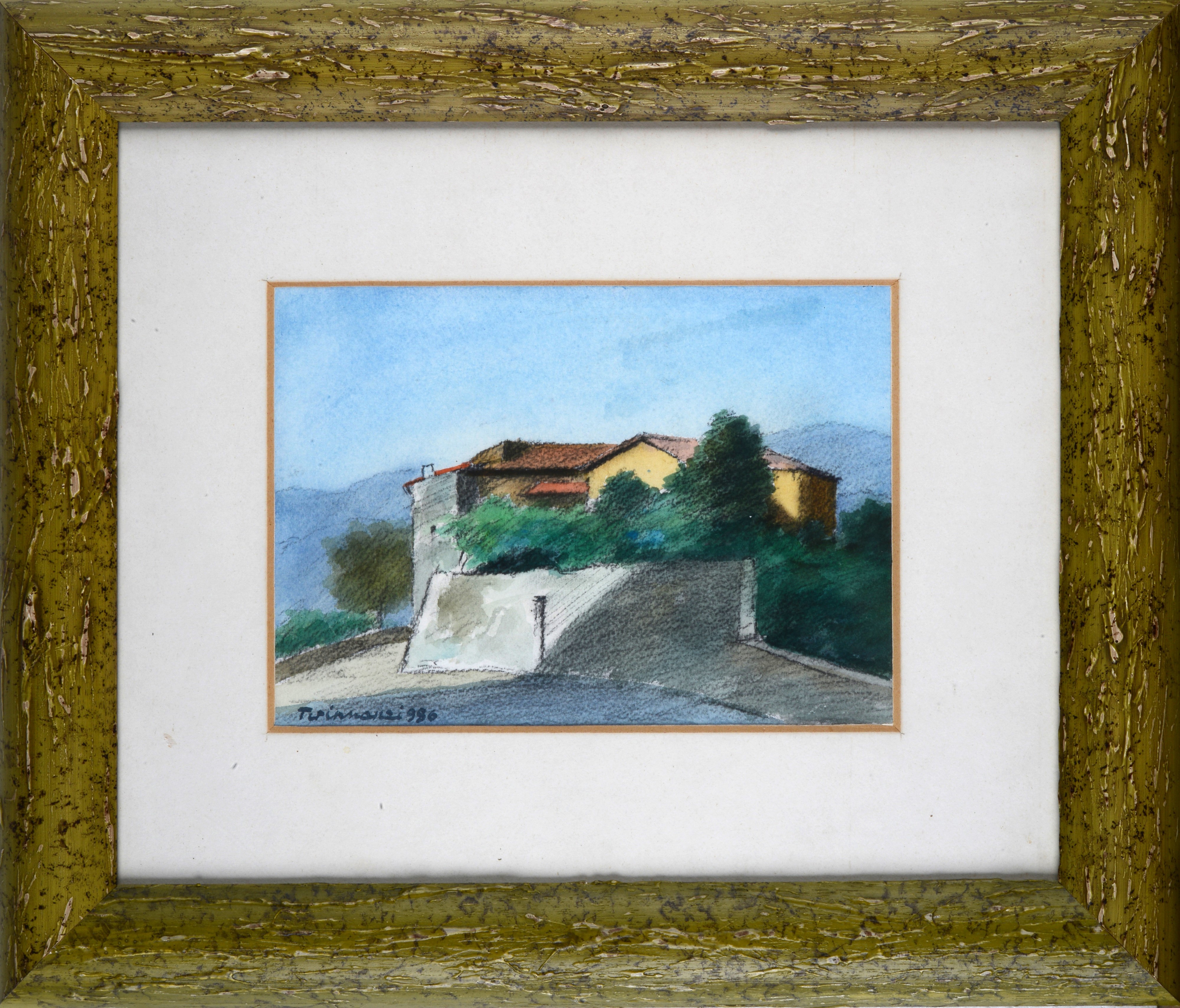 Nino Tirinnanzi - Paesaggio con Case