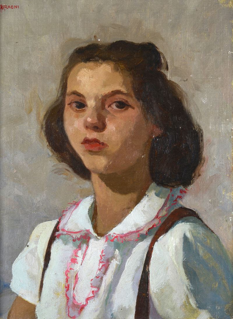 Basso Ragni - Ritratto di Giovinetta