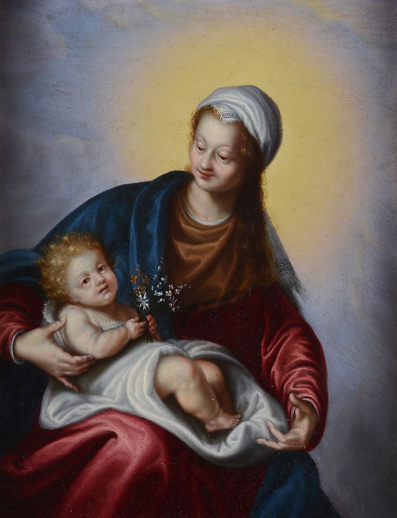 Madonna con Bambino (cerchia del Cigoli)