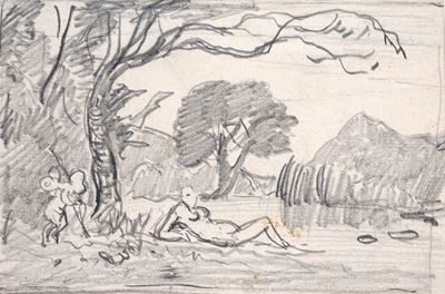 Paesaggio con Figura