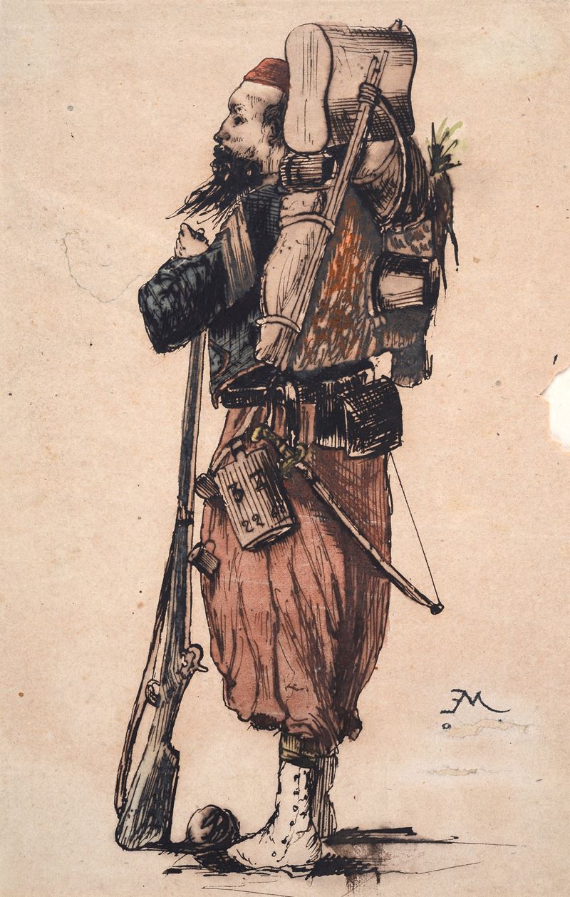 Jean Louis Ernest Messonier - Figura di Gitano