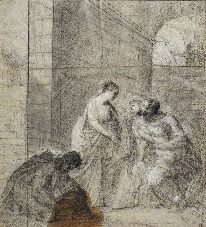Anonimo, XIX Sec. - Scena Classica