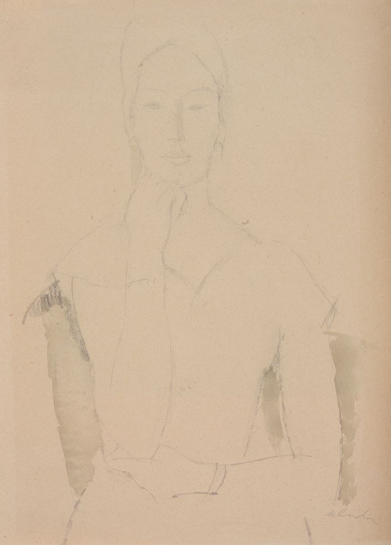 Aldo Salvadori - Ritratto di Ragazza