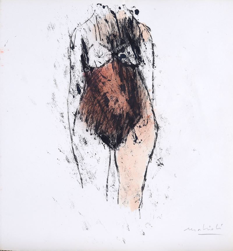 Carlo Mattioli - Nudo Femminile