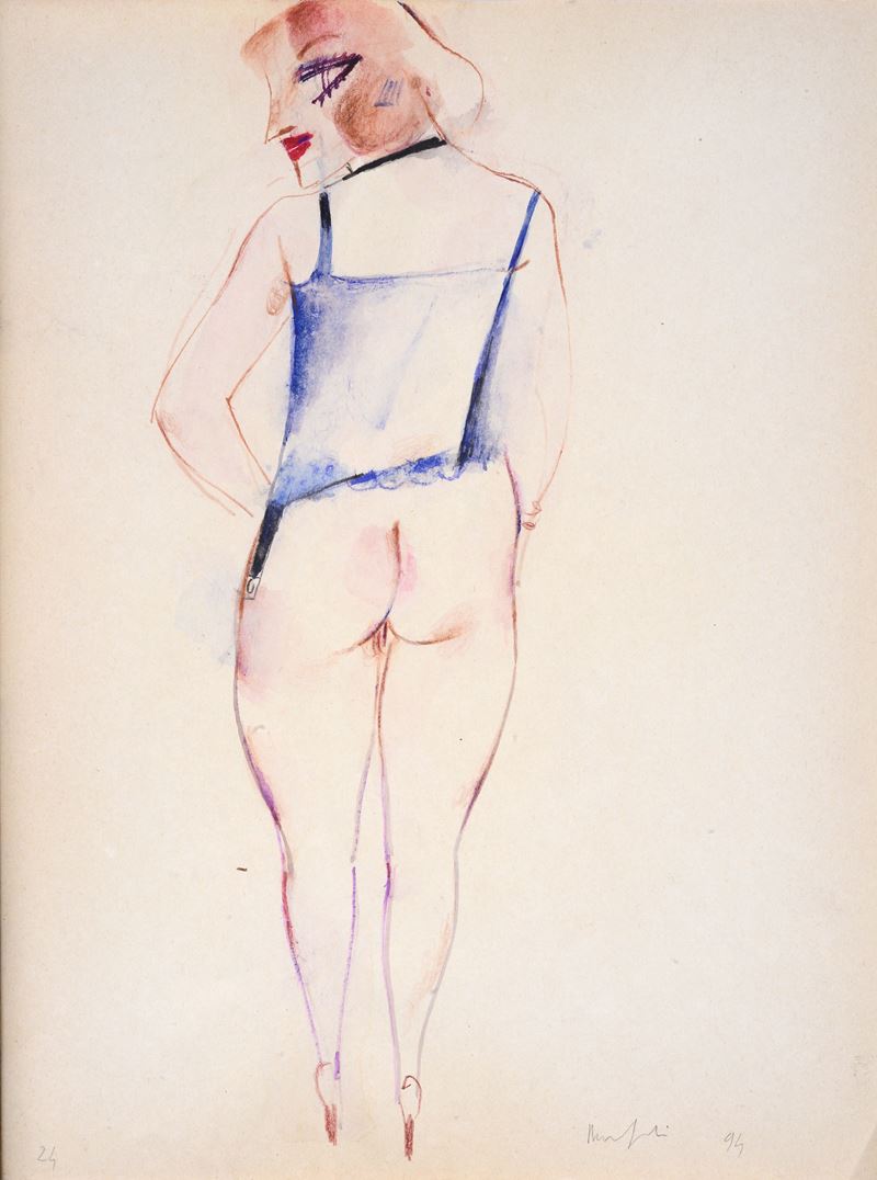 Alberto Manfredi - Modella di Spalle