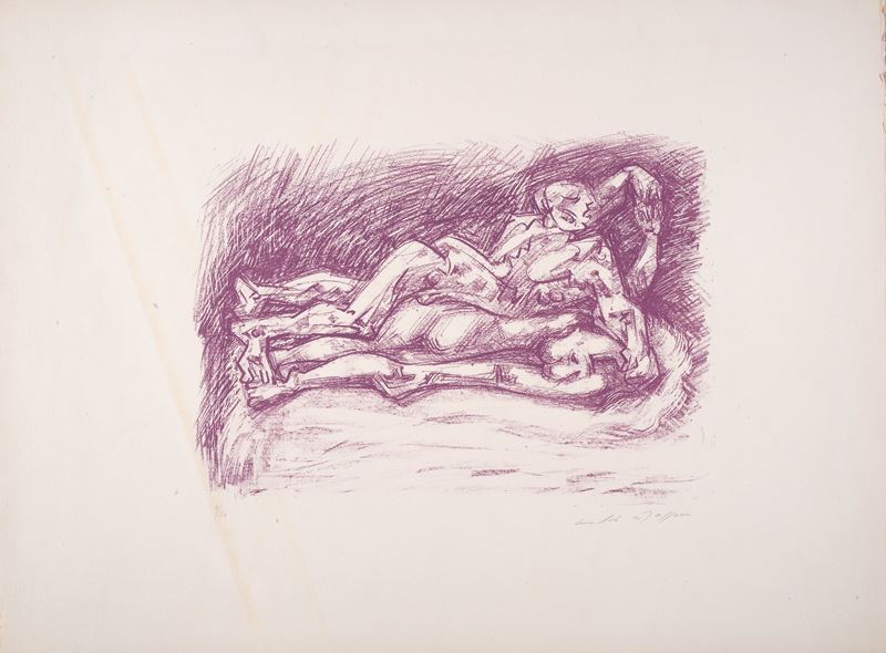 André Masson - Couple Etendu