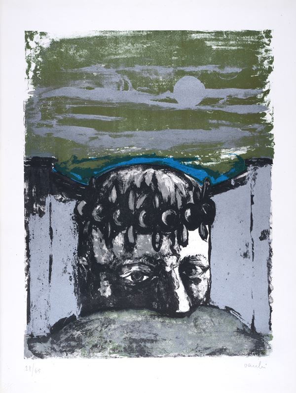 Sergio Vacchi - Autoritratto