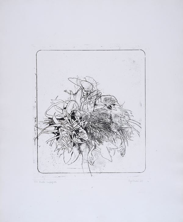 Sergio Saroni - Uccello impigliato