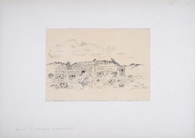 Paesaggio con Contadina