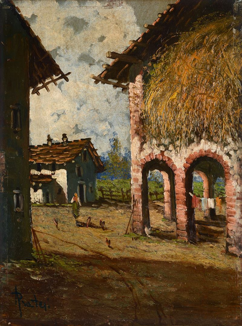 Anonimo, XX Sec. - Rustico in Brianza
