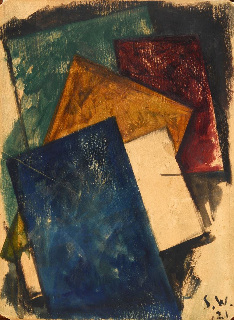 Attr. a Stanislaw Ignacy Witkiewicz - Composizione
