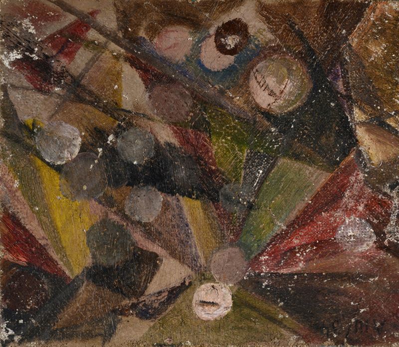 Attr. a David Petrovich Shterenberg - Composizione