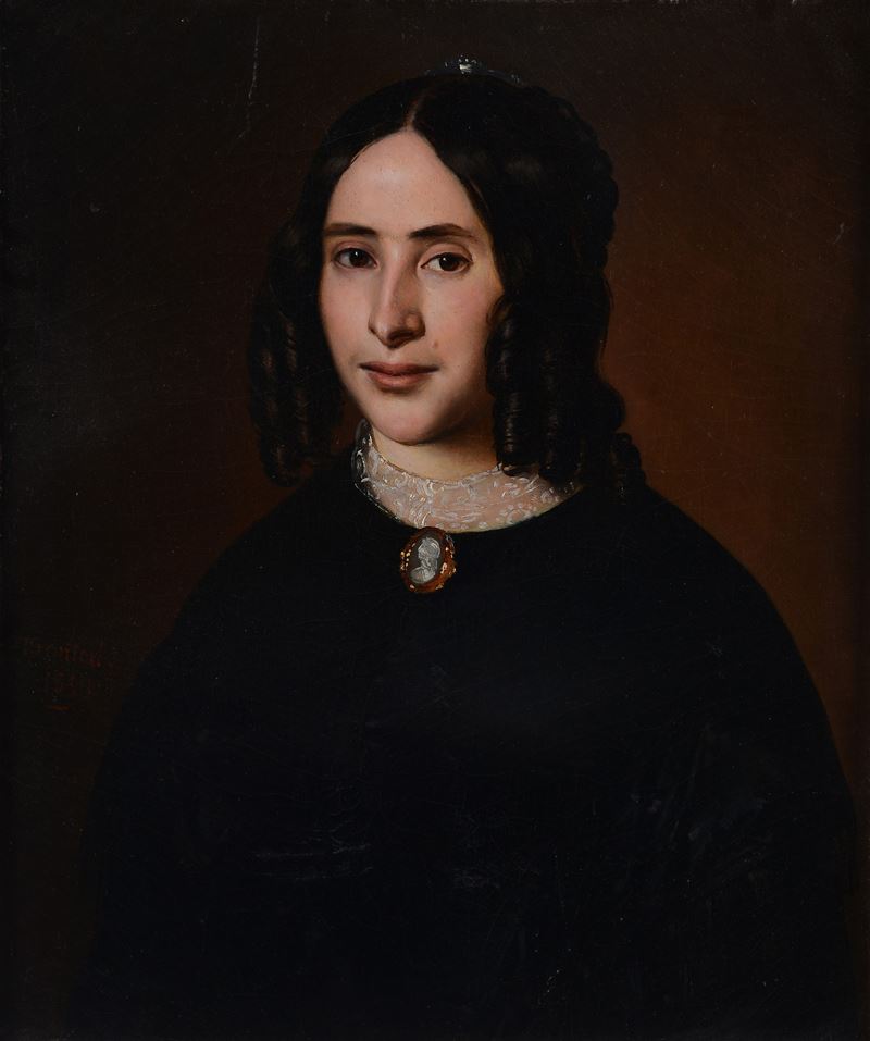 Ritratto di donna con cammeo