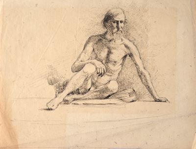 Nudo Seduto