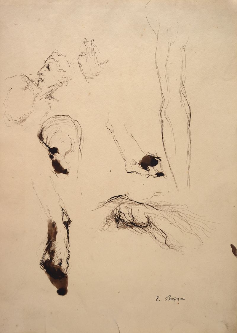 Emilio Borsa - Studio di Figure