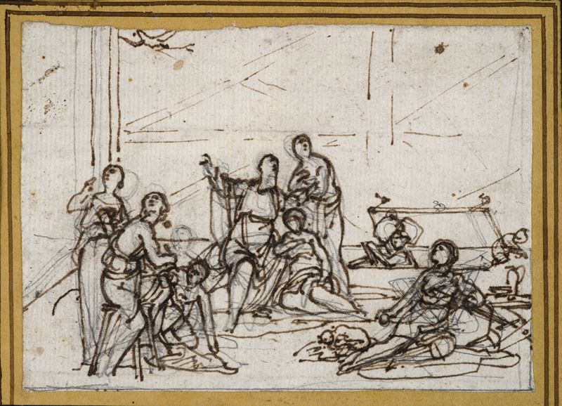 Anonimo, XIX Sec. - Figure
