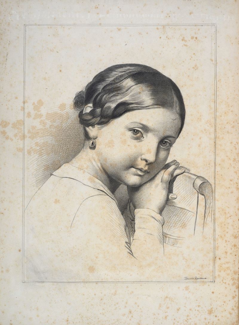 Gaetano Forte - Ritratto di Bambina