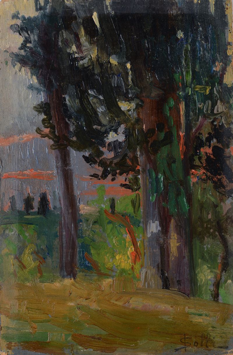 Anonimo, XX Sec. - Anonimo del XX secolo, Alberi