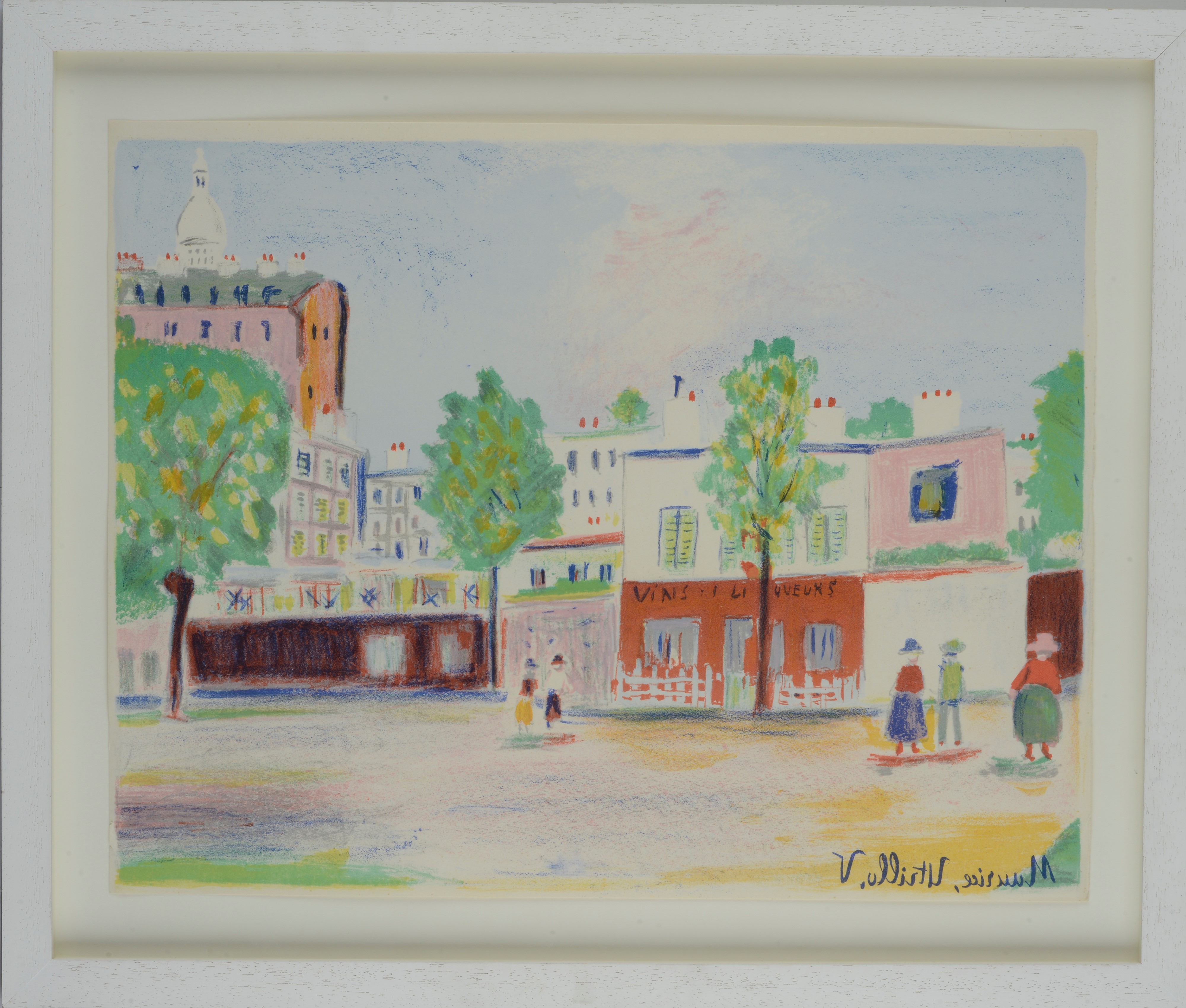 Lotto composto da sette litografie