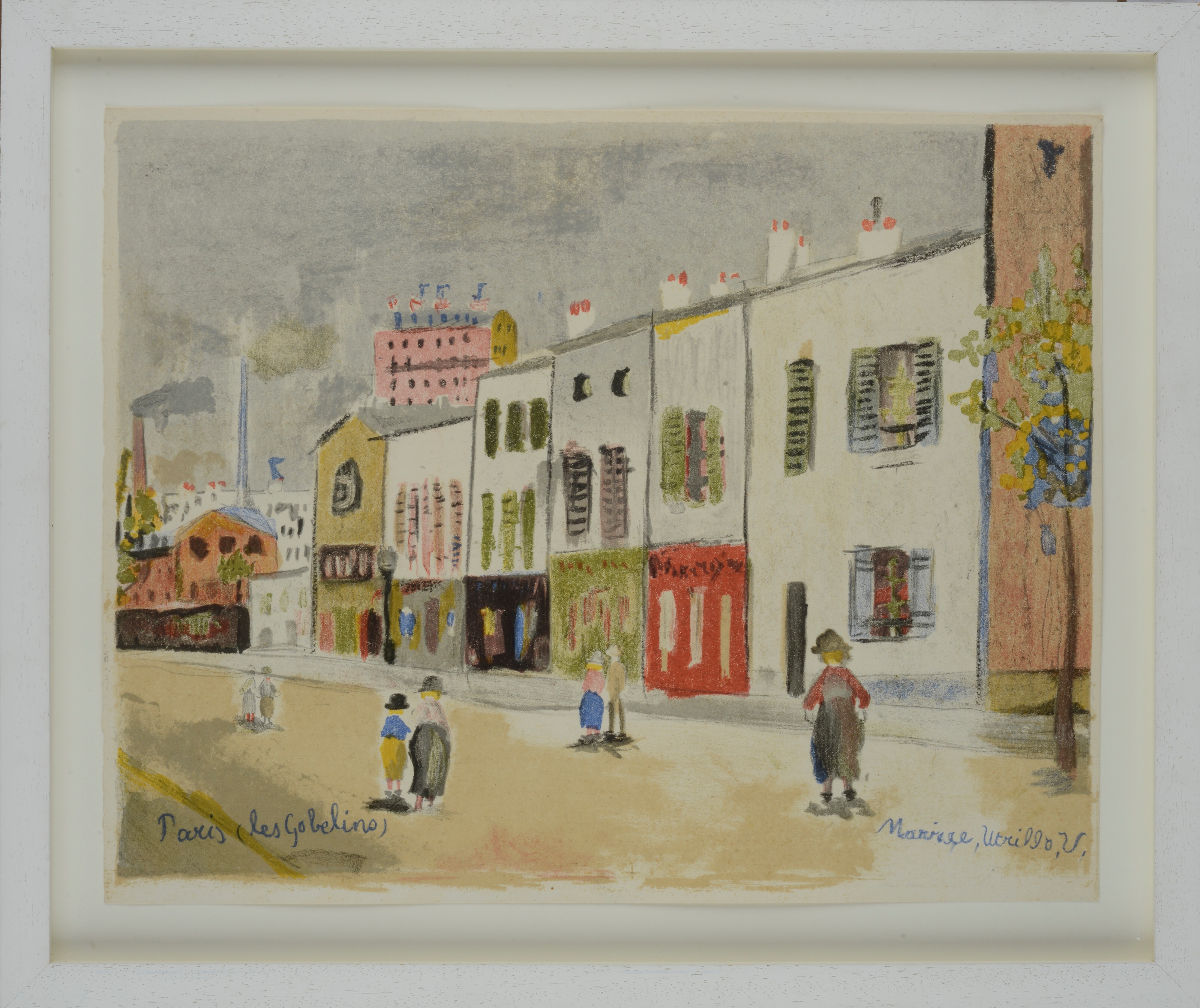 Lotto composto da sette litografie