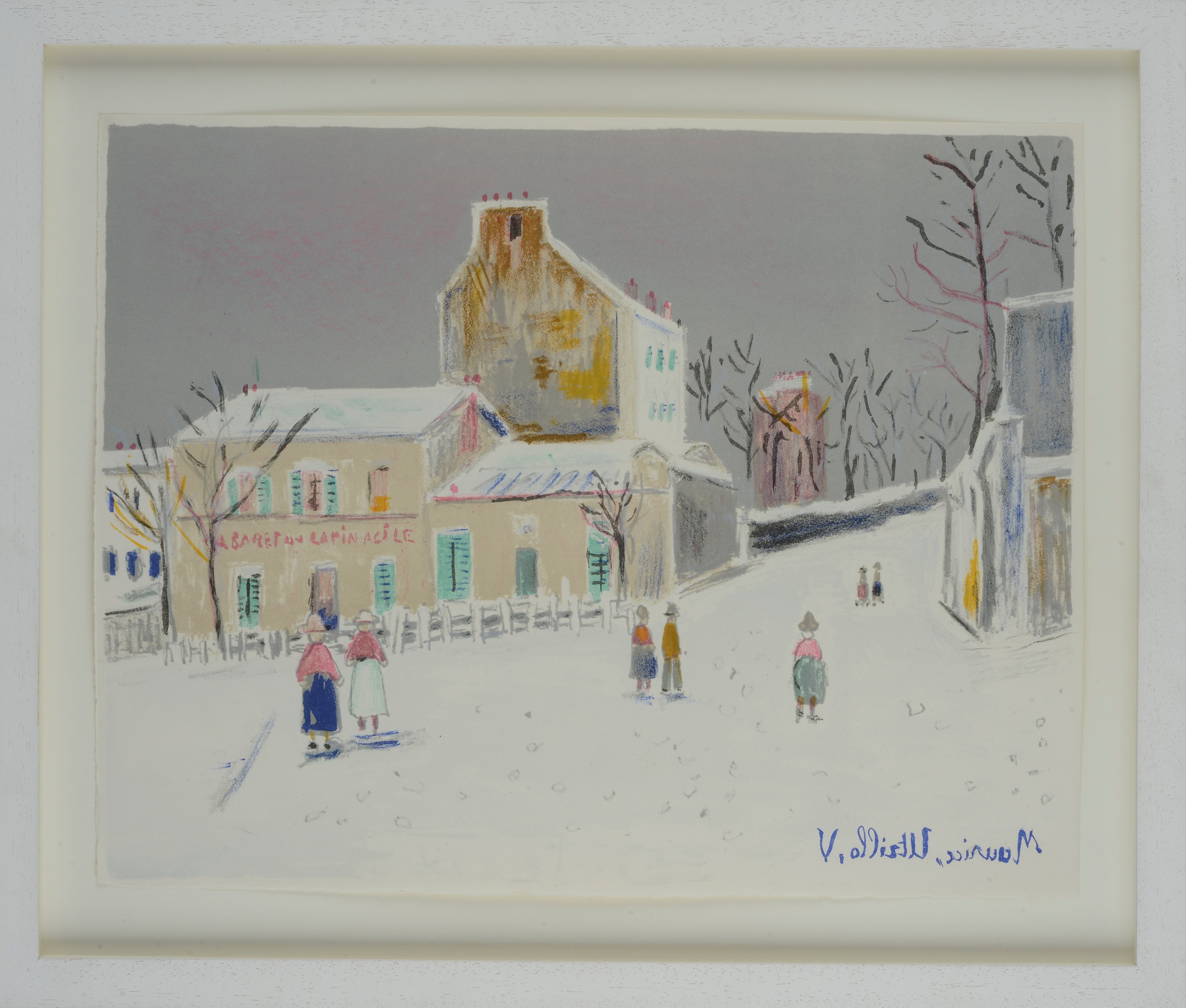 Lotto composto da sette litografie