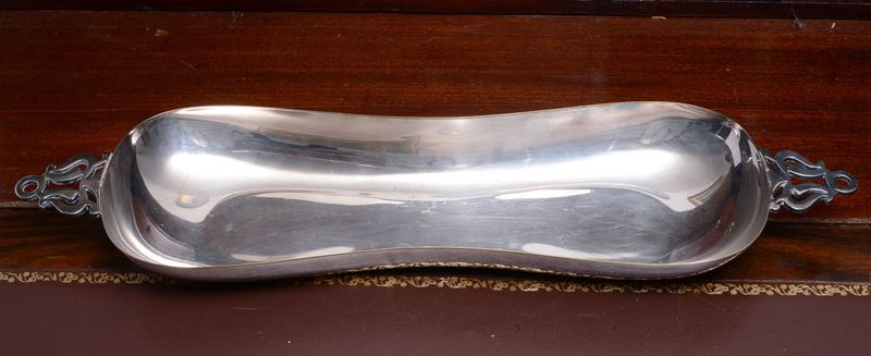 Svuota Tasche in Metallo Argentato